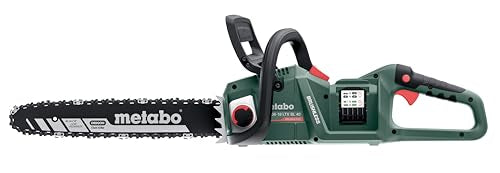 Metabo Akku-Kettensäge MS 36-18 LTX BL 40 (18 V, Schnittlänge 40 cm, Akku-Motorsäge, autom. Kettenschmierung, Zahnteilung 3/8")