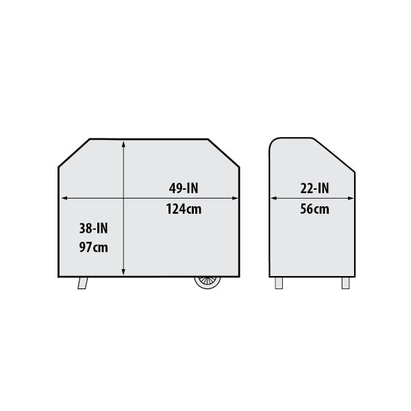 Broil King Abdeckhaube Select für Pellet Smoker Baron/Crown 500