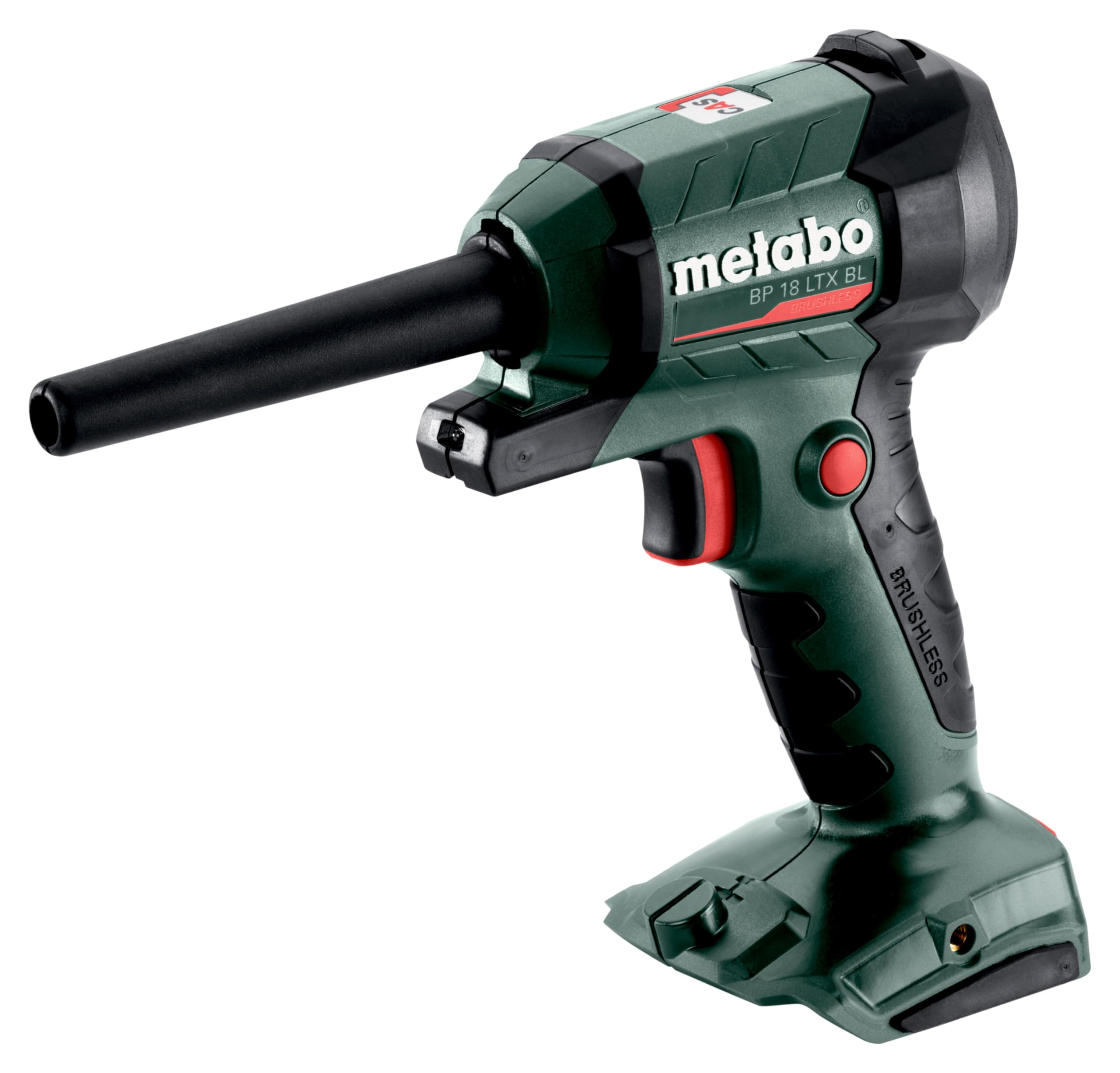 Metabo BP 18 LTX BL Akku-Blaspistole 18V, Blaspistole zum Reinigen, Ausblasen, Aufpumpen und Entlüften 600798850