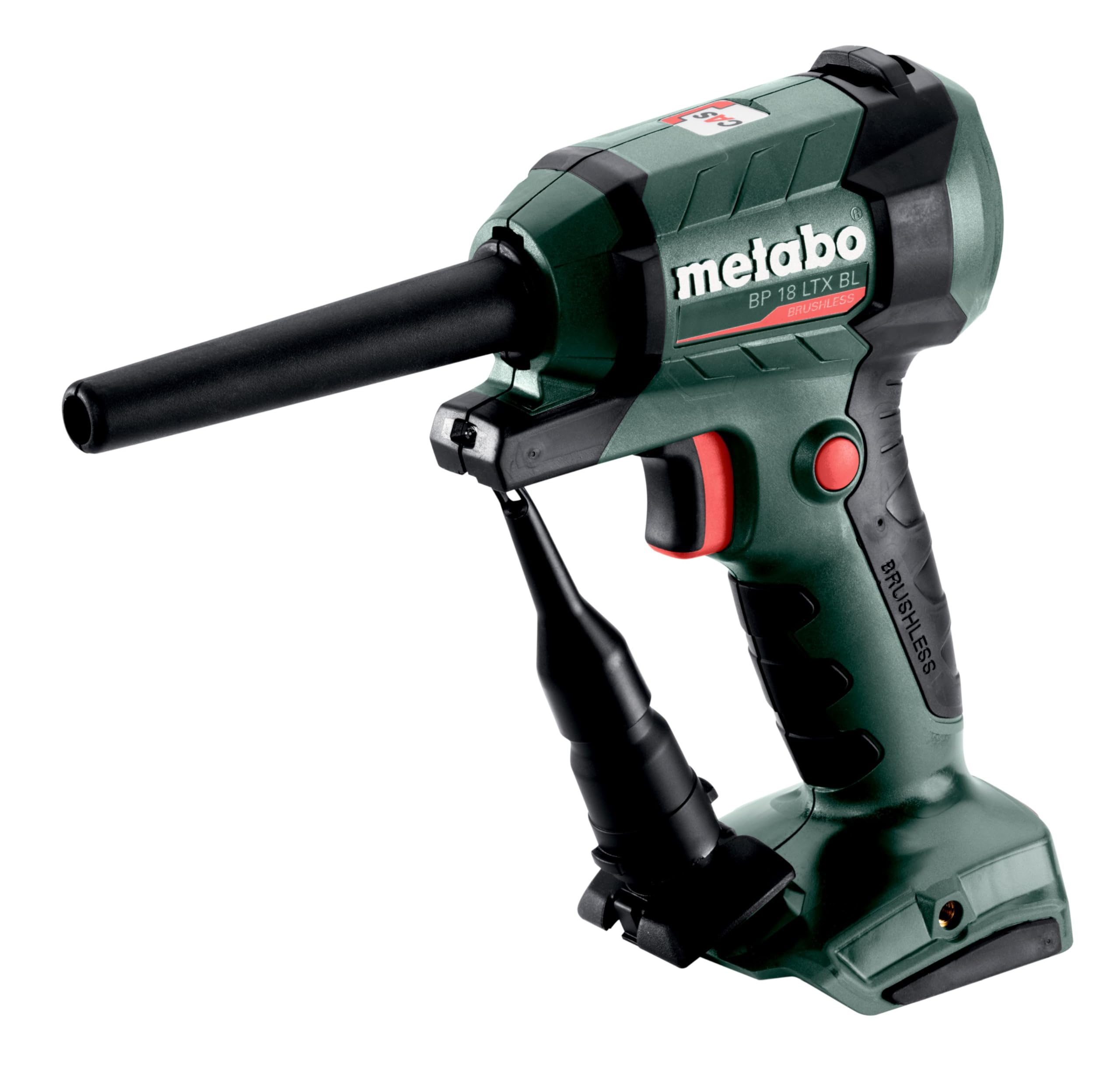 Metabo BP 18 LTX BL Akku-Blaspistole 18V, Blaspistole zum Reinigen, Ausblasen, Aufpumpen und Entlüften 600798850