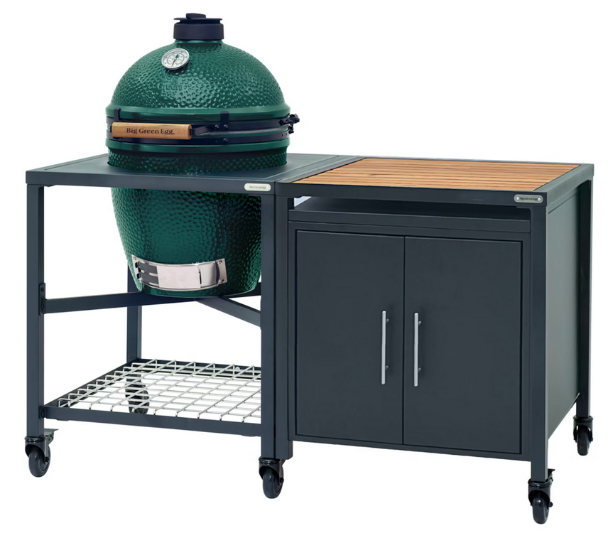 Big Green Egg Outdoorküche mit Erweiterungsschrank (ohne EGG)