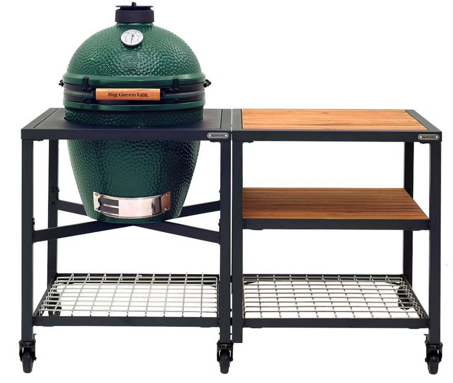 Big Green Egg Outdoorküche mit offener Erweiterung (ohne EGG)