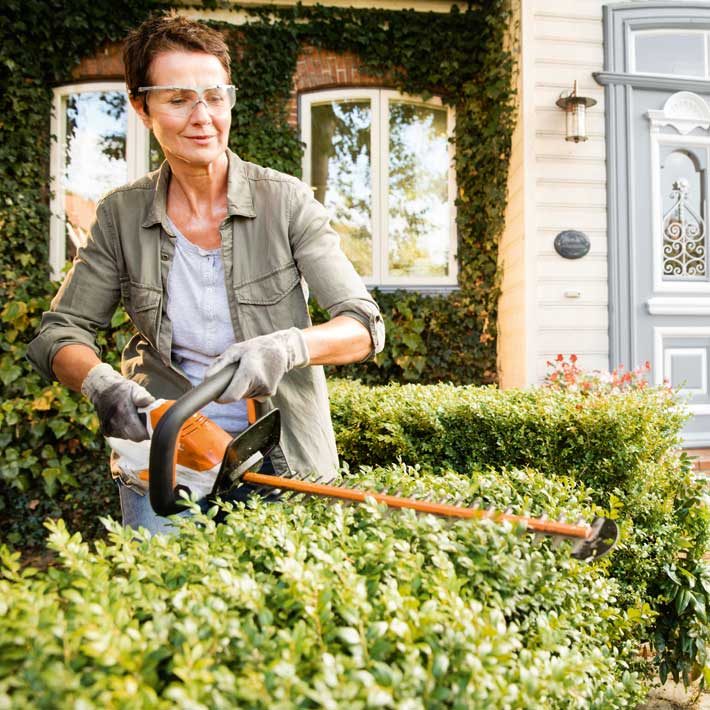 Stihl HSA 45 Akku Heckenschere, mit integriertem Akku