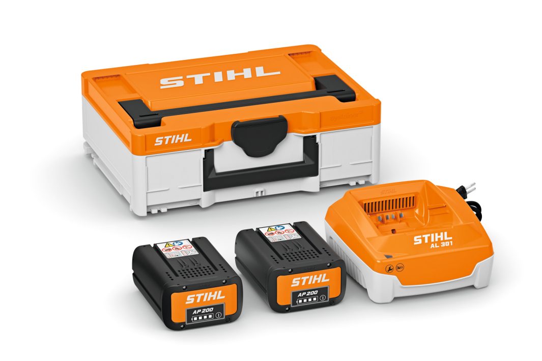 Stihl Power Box 1 Akku Box S mit 2x AP 200 und AL 301