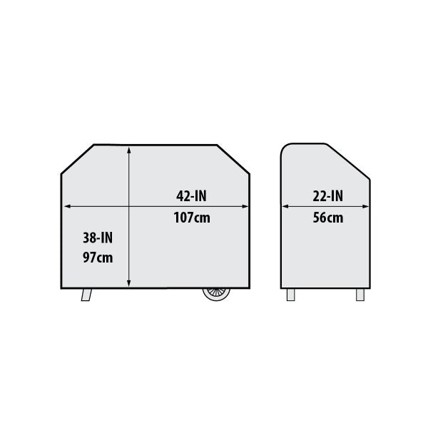 Broil King Abdeckhaube Select für Pellet Smoker Baron/Crown 400